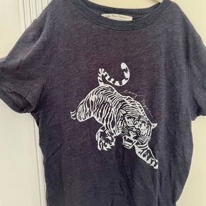 Free people graphic tiger Tshirt